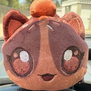 Aphmau MeeMeow 6 inch Chocolate Ice Cream Cat plush nwot